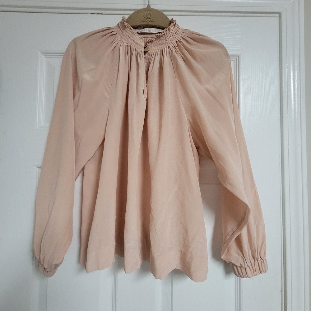 Marie Oliver Arden Silk Blouse Size xs.